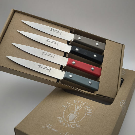 Box of 4 paring knives 10cm La Fourmi - Jean Neron