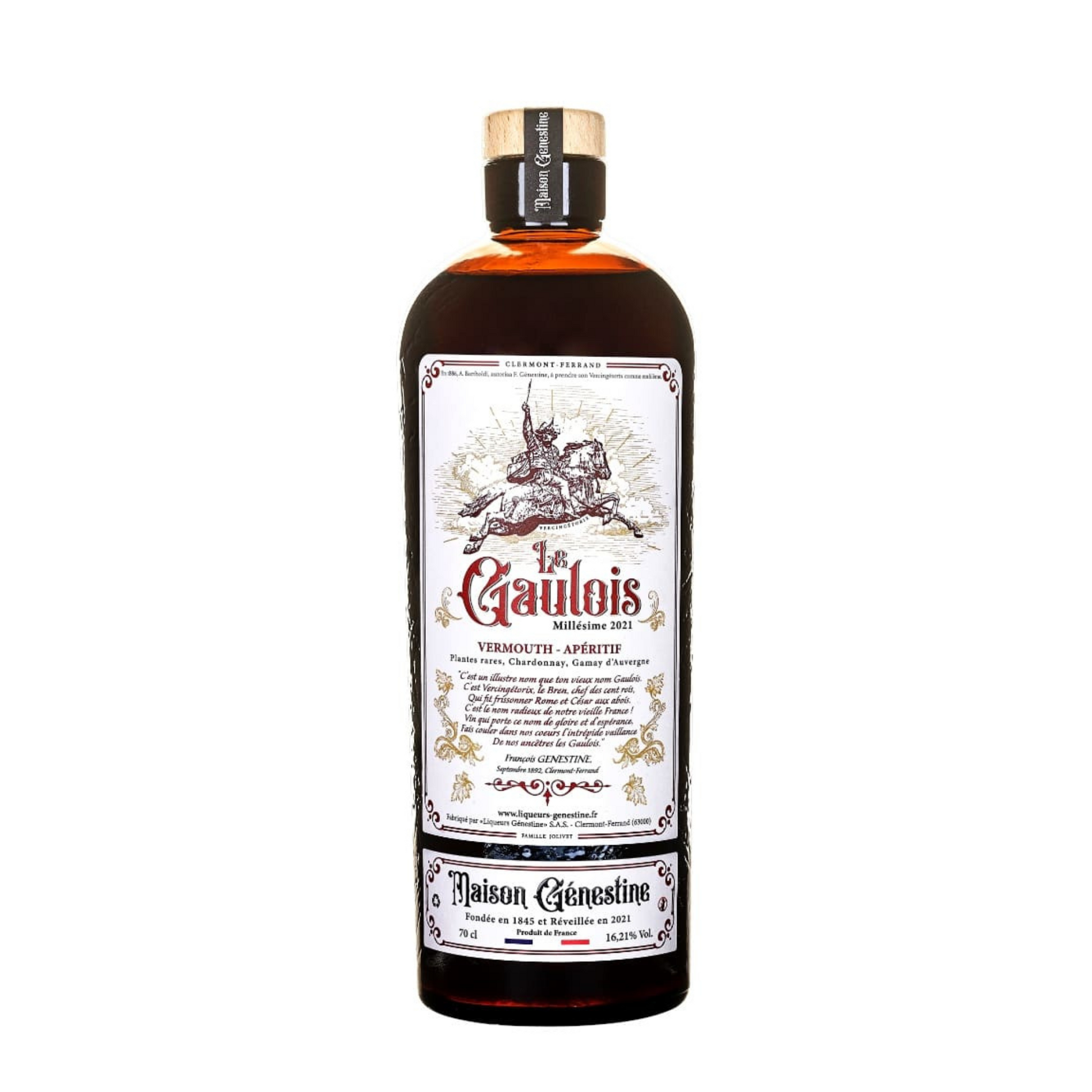 Coq and Malai Maison Genestine Verbena Liquor Le Gaulois Vermouth