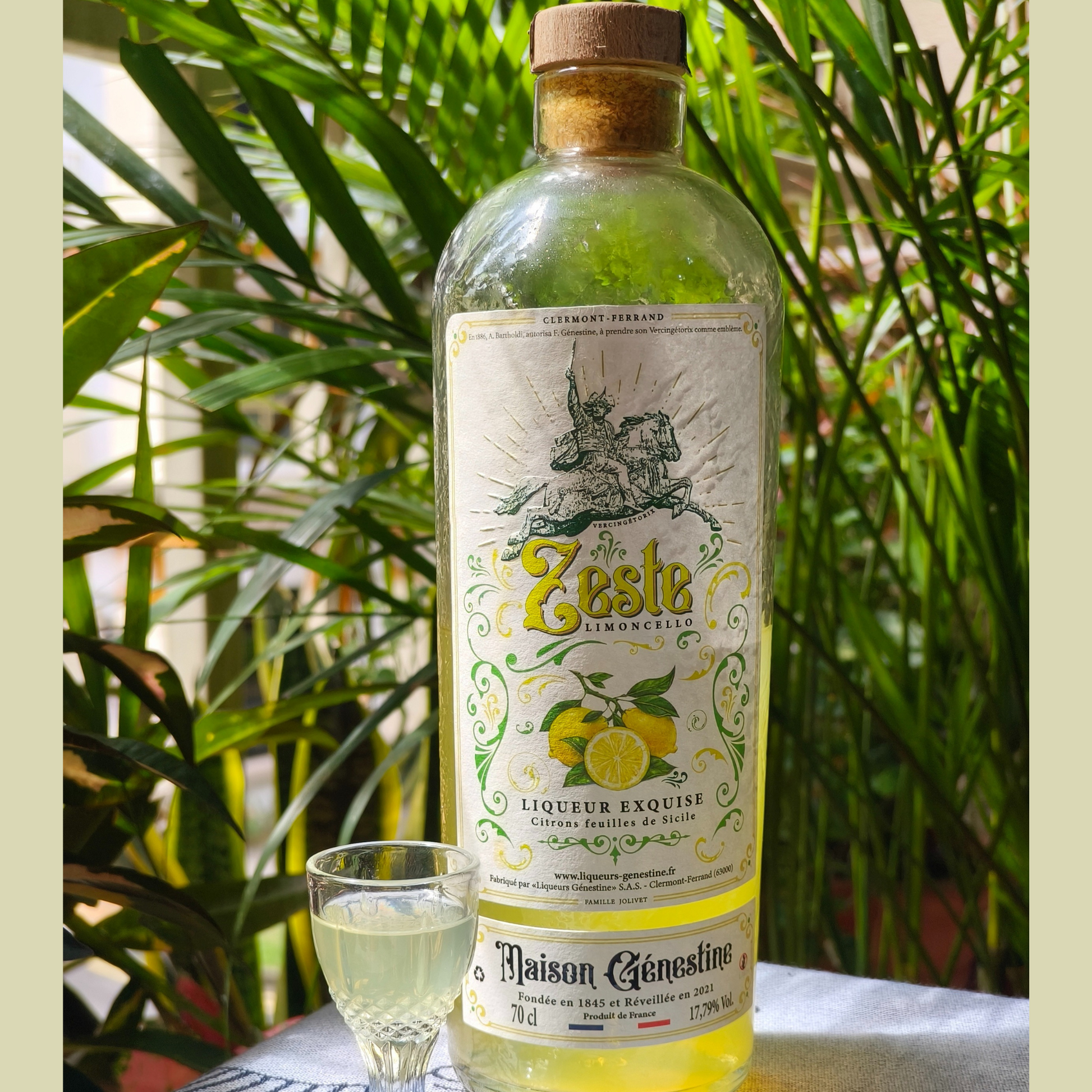 Coq and Malai Maison Genestine Verbena Liquor Zeste Limoncello