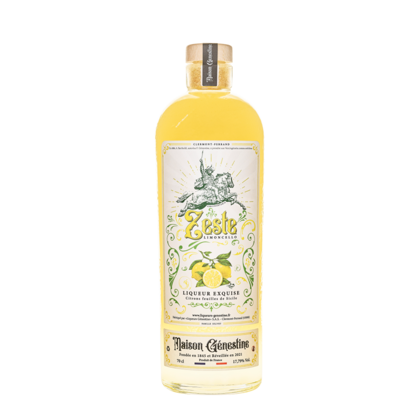 Coq and Malai Maison Genestine Verbena Liquor Zeste Limoncello