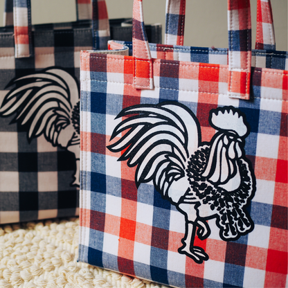 Coq and Malai Proud Coq Khao Ma Bag Square With Rooster Screen