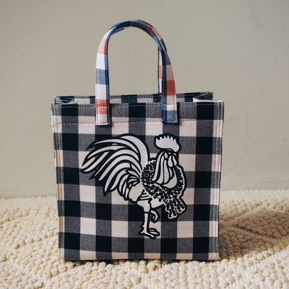 Coq and Malai Proud Coq Khao Ma Bag Square With Rooster Screen